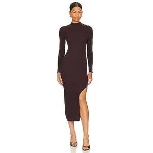 Heartloom Naima Dress in Coco – Size M – Chic Ribbed Knit Sweater Dress